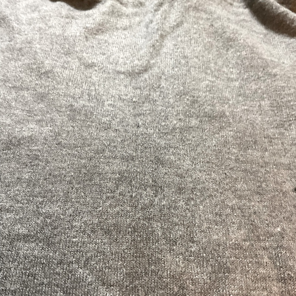 Gray turtleneck sweater very soft acrylic
